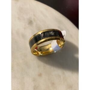 Men’s wedding band style ring stainless steel size 9